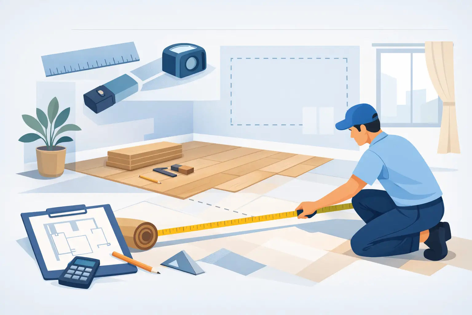 How to Measure Flooring Rooms the Right Way