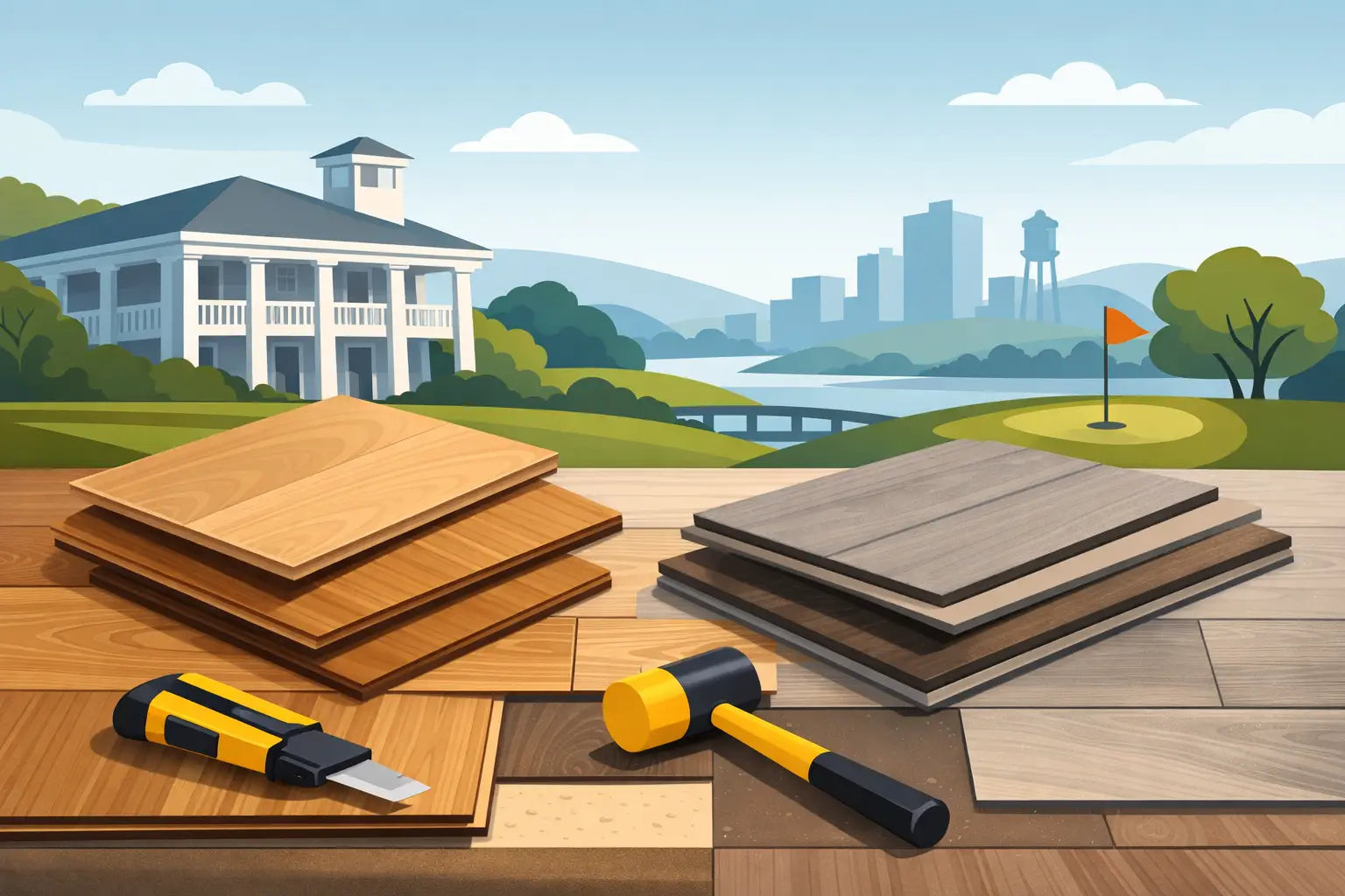 Augusta Flooring Deals on Vinyl Plank & Laminate