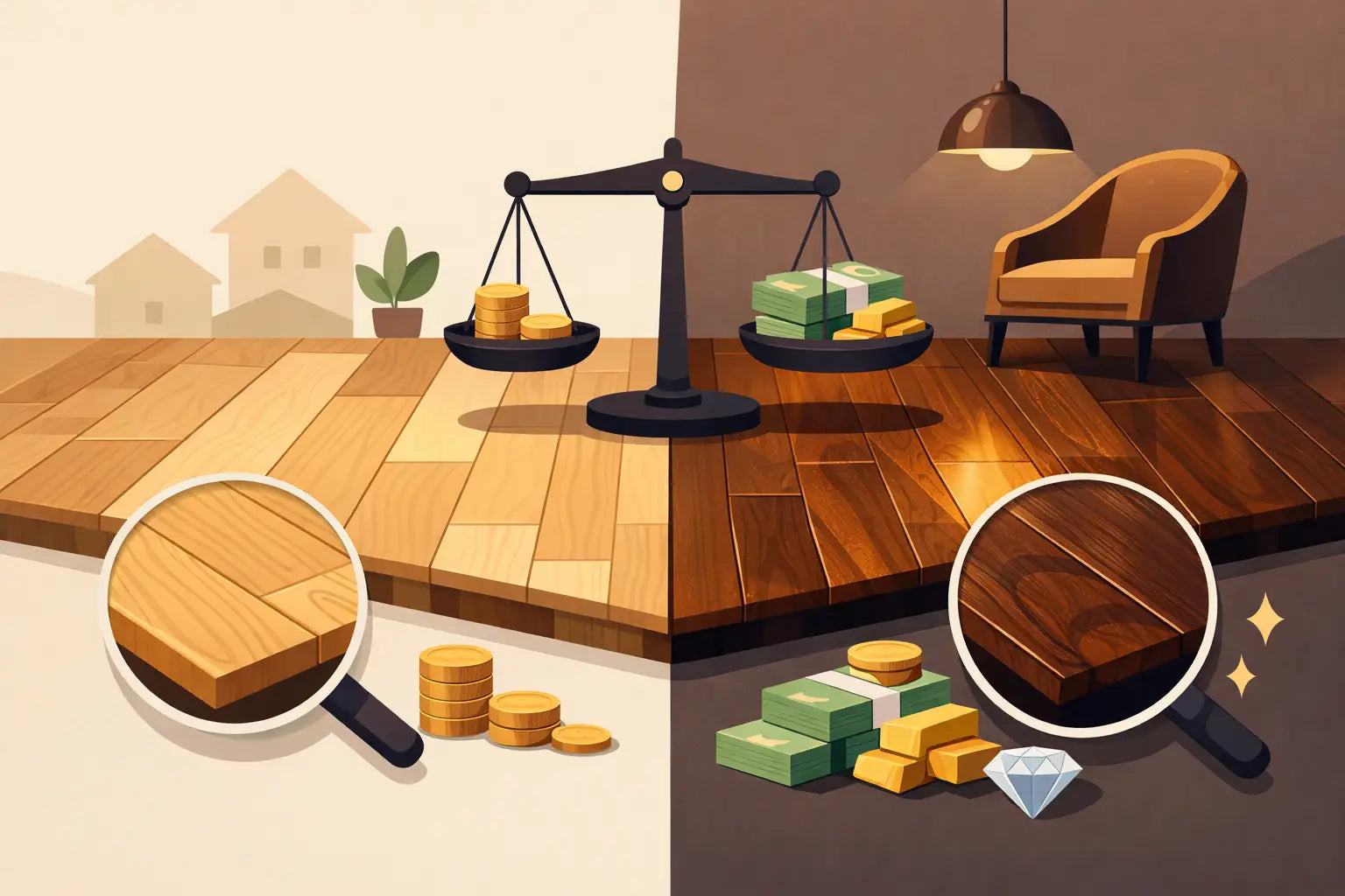 Why Some Hardwood Floors Cost Double the Price of Others