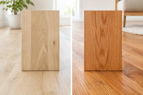 White Oak Flooring vs Red Oak Flooring Compared