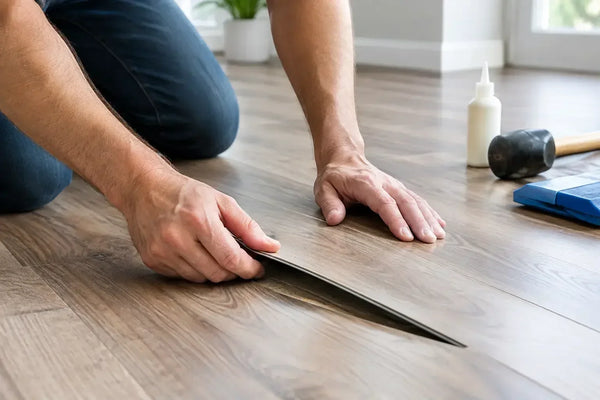 How to Fix Luxury Vinyl Flooring That Is Lifting