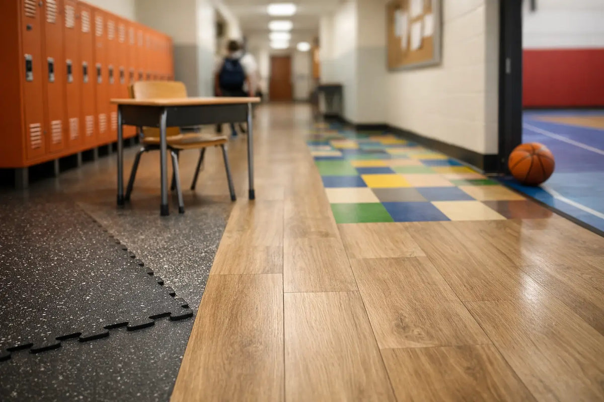 Flooring Options for Schools That Stand Up