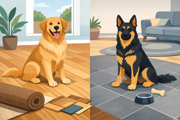 What Flooring Should I Install If I Have Large Dogs?