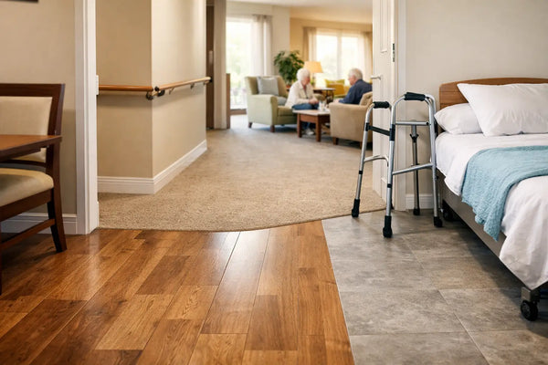 Flooring Options for Homecare & Assisted Living Facilities