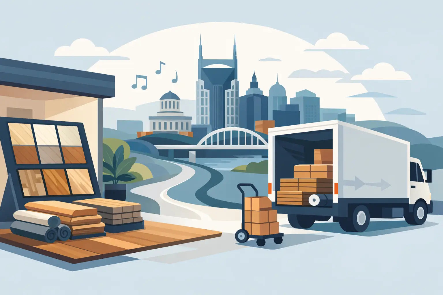 Nashville Flooring Store With Direct Delivery