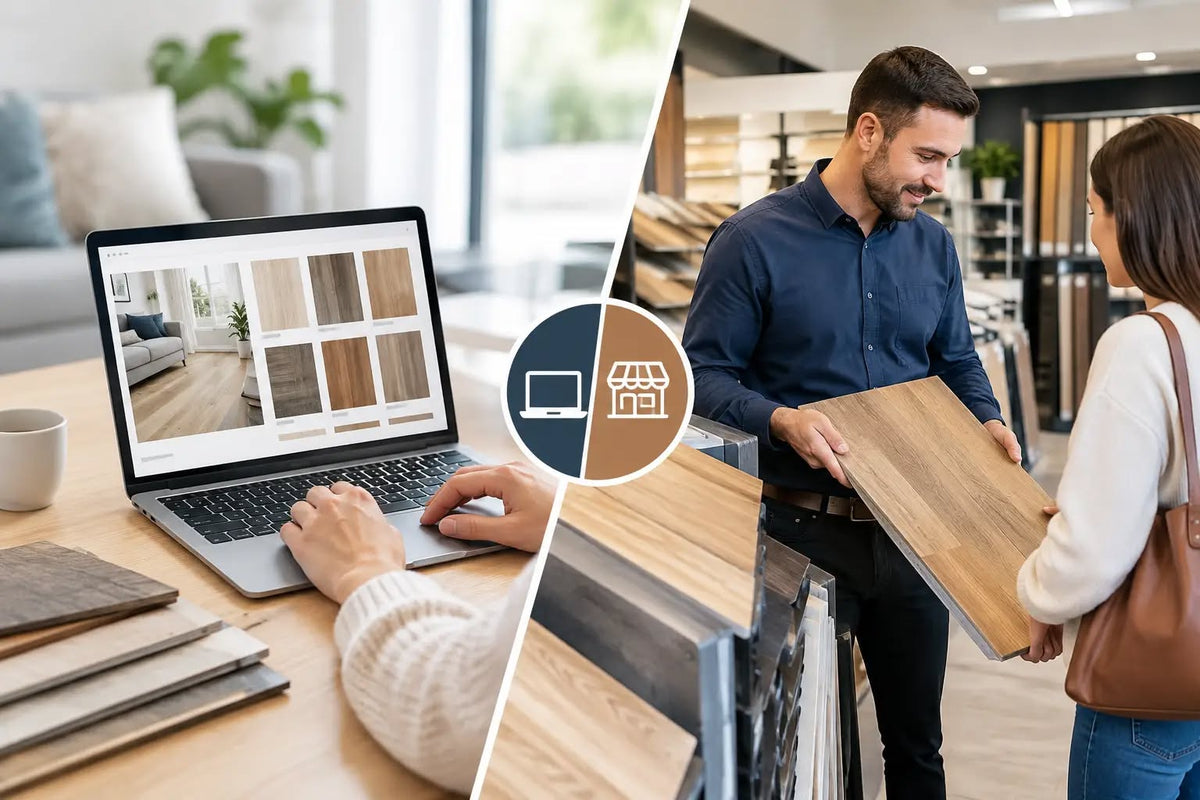 Online Flooring Store vs Local Dealer Compared