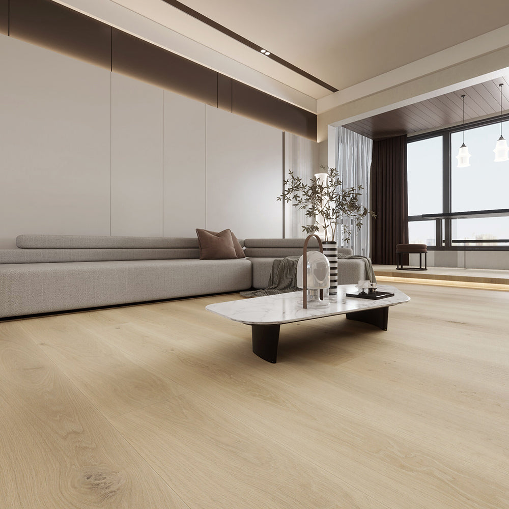 Hardwood Euro Oak Engineered Wood 86.61" x 10.24" x 5/8", 4mm (Excimer System) Stella/815