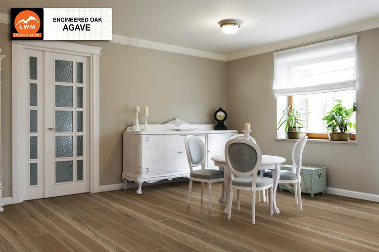 Hardwood BRUSHED AGAVE LWEB12AGAVE CHARLESTON COLLECTION