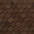 Wall paneling AMERICAN WALNUT HEXO CELESTIO LEGNO