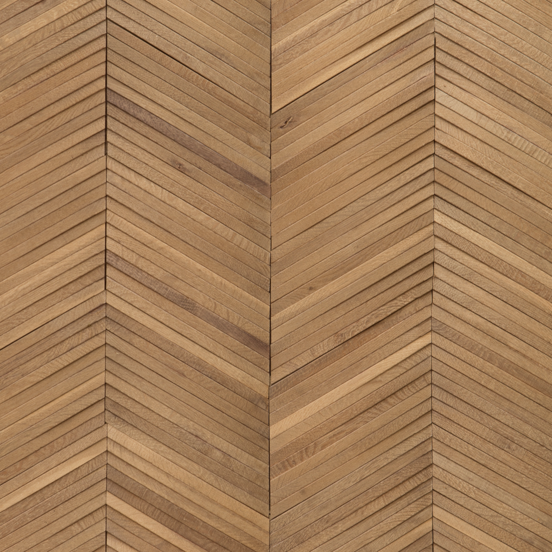 Wall Paneling Natural Oak Ark Chevron Collection