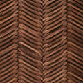 Wall Paneling American Walnut Curva Chevron Collection