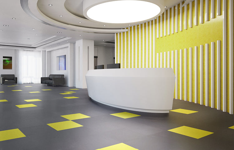 Vinyl Distinct Designs Rubber Tile SQ Square 2