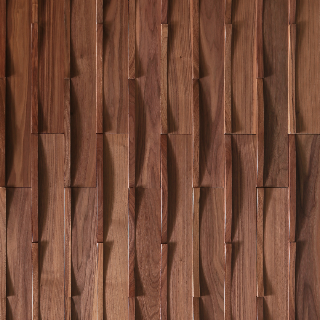 Wall Paneling American Walnut Infuse Collection