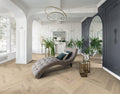 Hardwood Monroe Bisque | 25945 Castillian Premier Herringbone