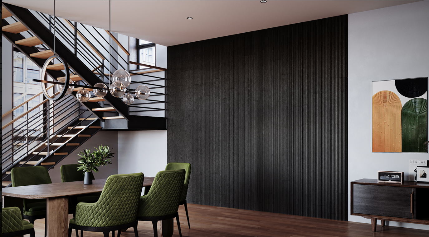 Wall paneling NOIR CHORD PICTURA COLLECTION