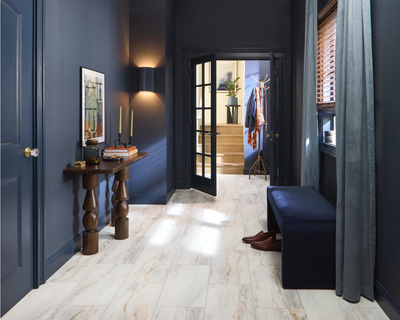 Vinyl Sonia Marble VV872_12267 COREtec Plus Tile Collection