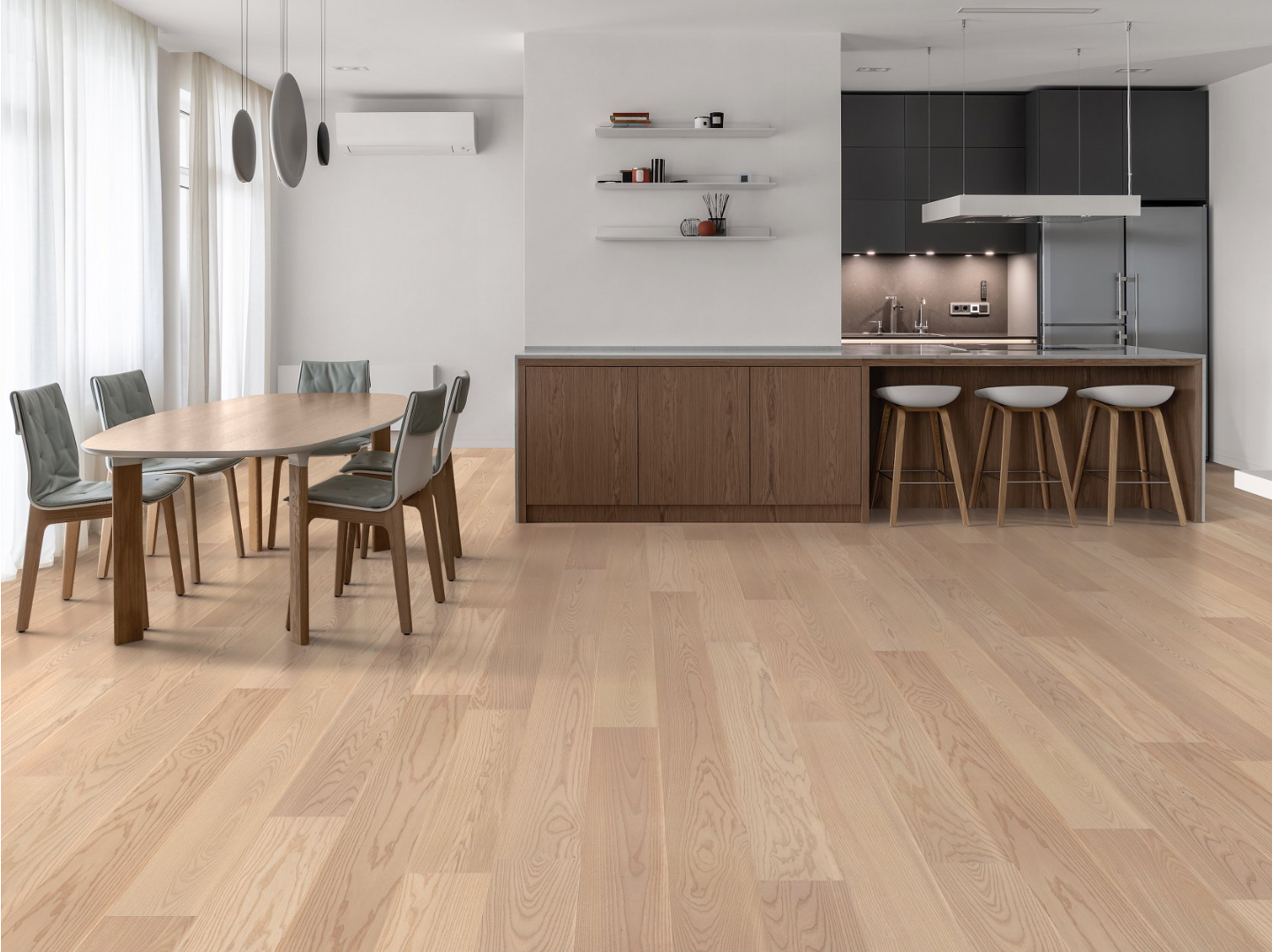 Hardwood Plaza AA845-11088 Anderson Tuftex Wood European Ash Collection