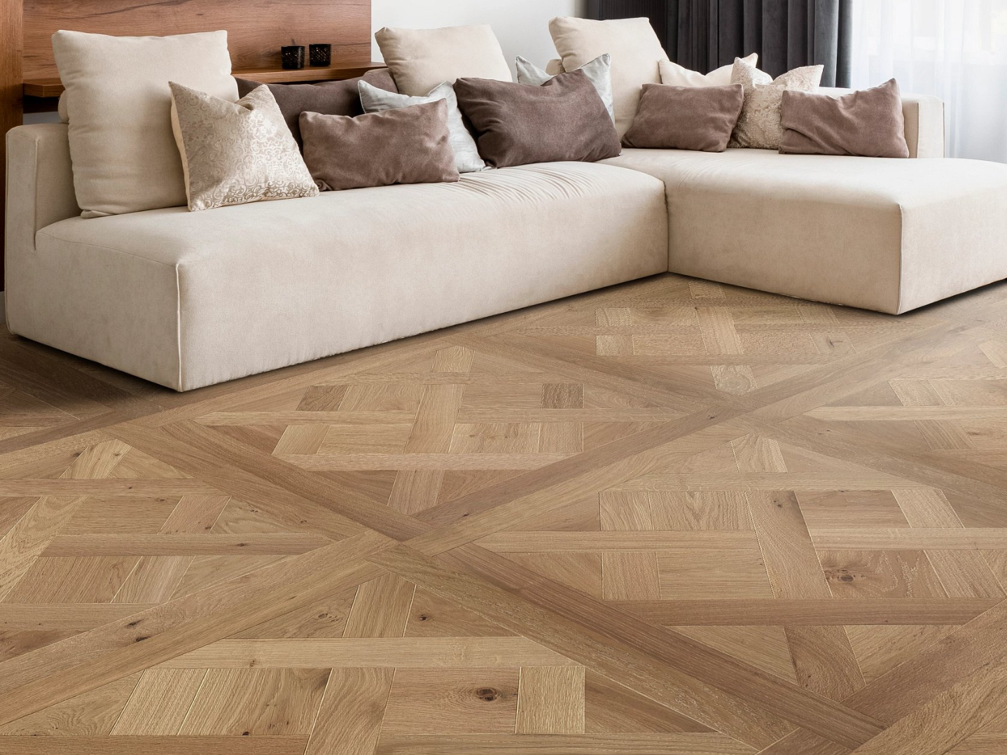 Hardwood Fawn AA849-17065 Anderson Tuftex Wood Provincial Parquet Collection