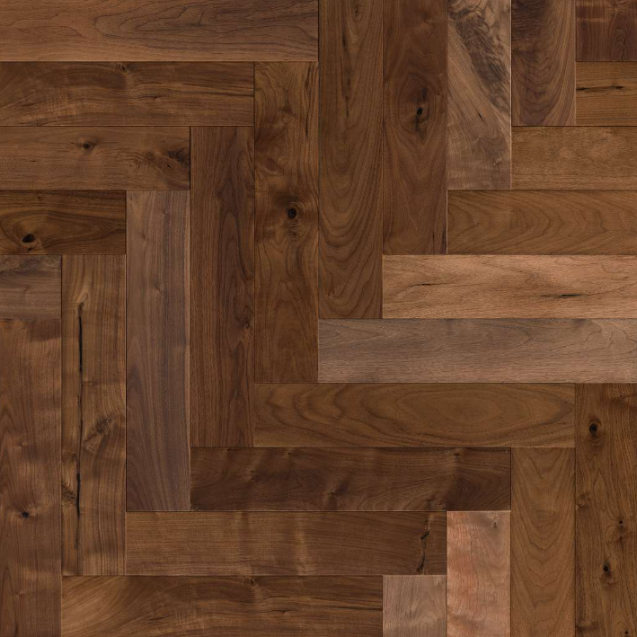 Hardwood Rye AA833-17043 Anderson Tuftex Wood Revival Walnut Herringbone Collection