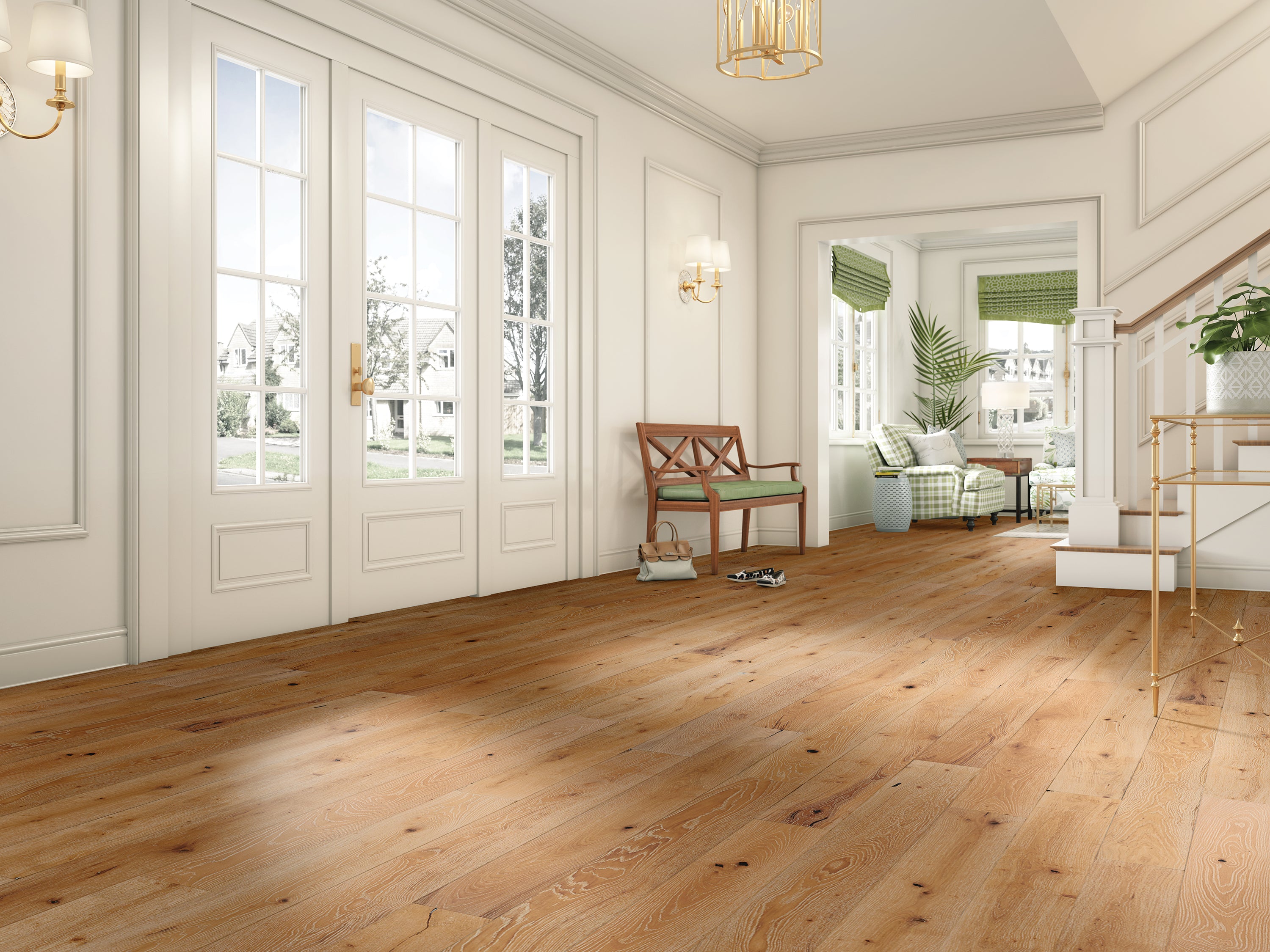 Hardwood Sun Drenched EKTB64L04W TimberBrushed - Silver 7/16"
