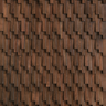 Wall Paneling Darkened Walnut Wave Collection
