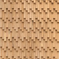Wall Paneling Natural Oak Wave Collection
