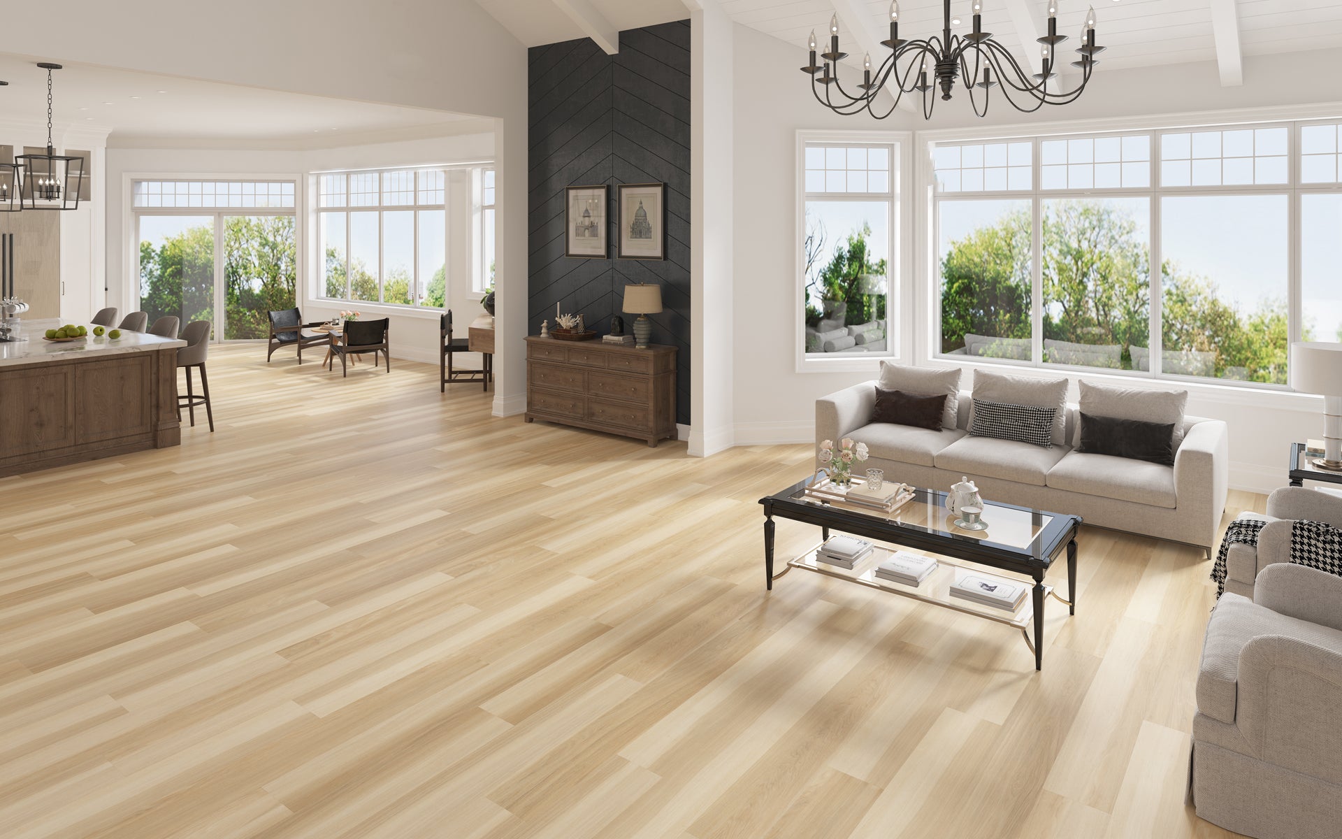 Laminate Natura Hickory GA129351 Nearwood White Collection
