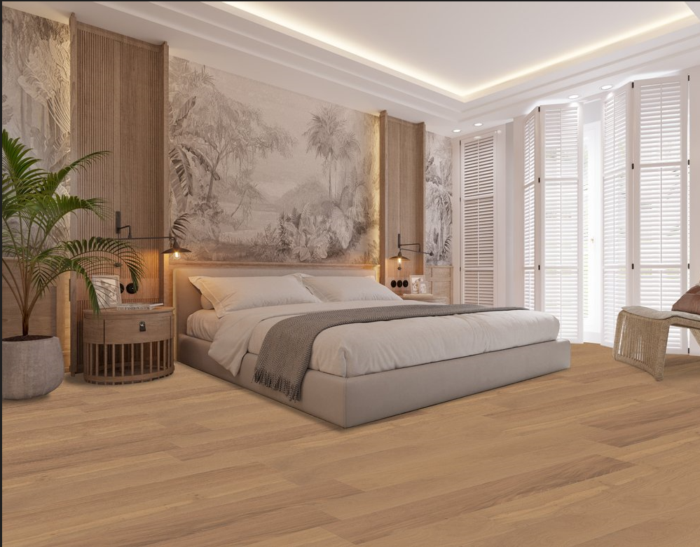Hardwood BRUSHED WHITE OAK NATURAL LWEB12WONA CHARLESTON COLLECTION