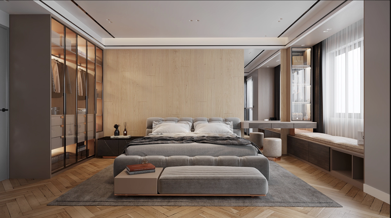 Wall paneling Soft White CADENCE PICTURA COLLECTION