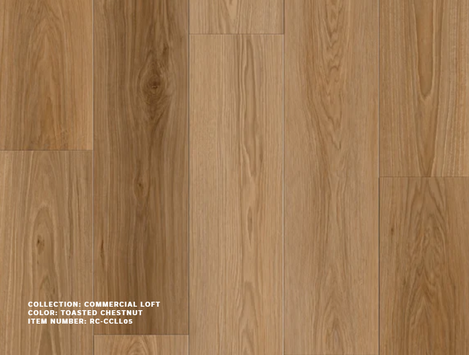 Vinyl Toasted Chestnut RC-CCLL05 Commercial Loft