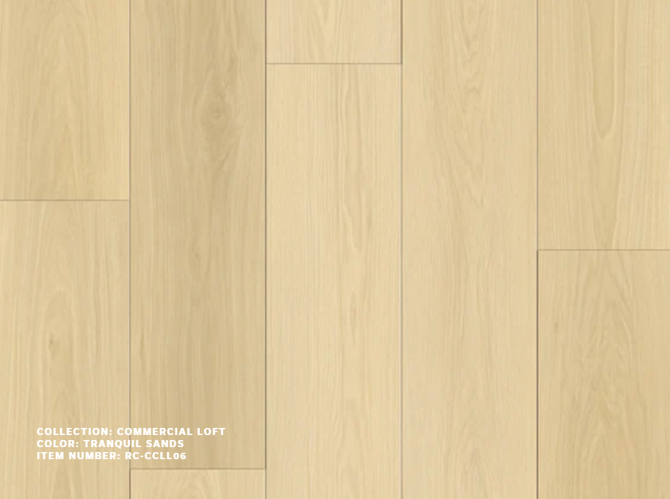 Vinyl Tranquil Sands RC-CCLL06 Commercial Loft