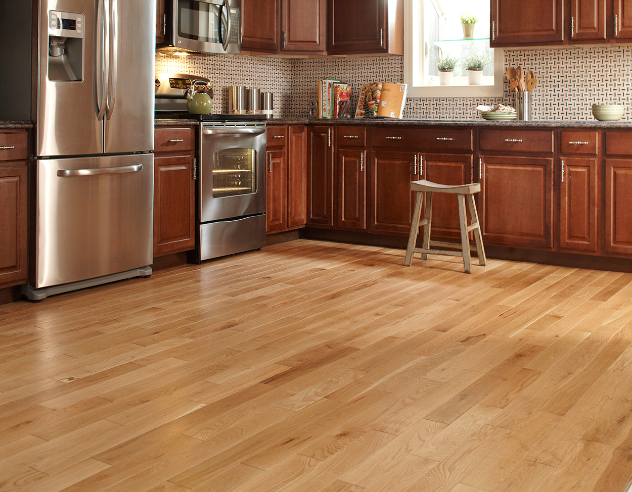 Hardwood Natural 4" 18215 WILLIAMSBURG PLANK Solid White Oak
