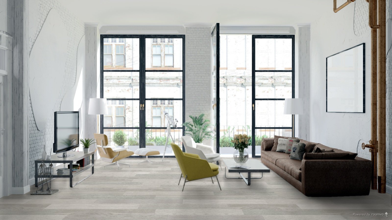 Hardwood Spire CVOAK189SPI Canvas Collection