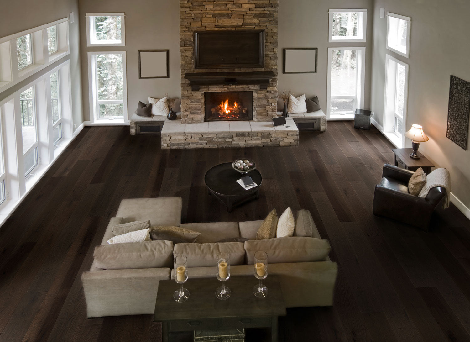 Hardwood Black Diamond VALFTR111 Floor Art