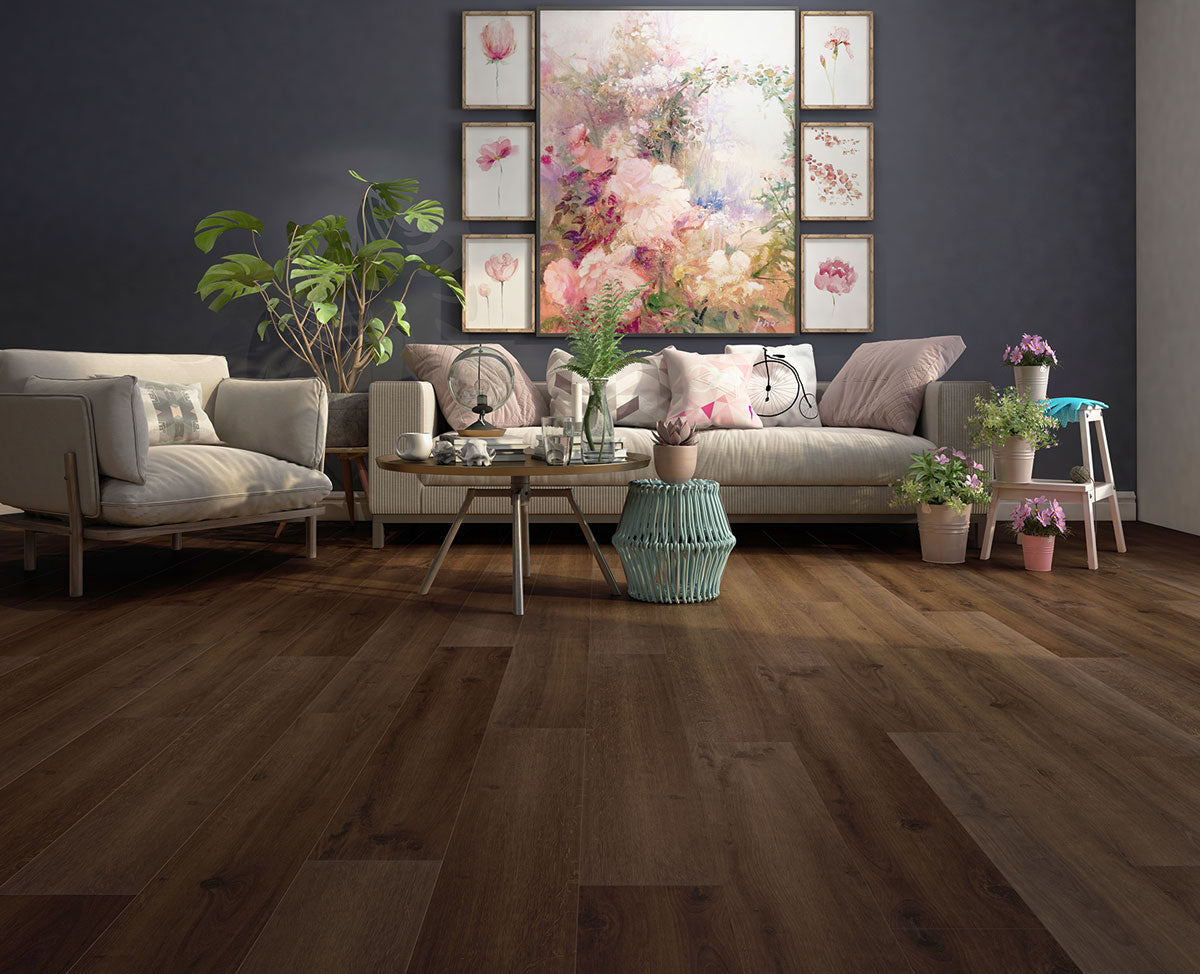 Laminate CASK OAK INH56352 Visions 8 MM