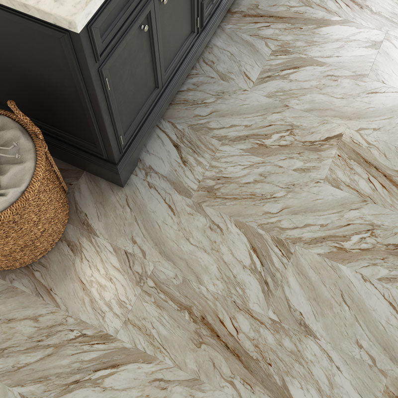 Vinyl Copper NST440 SERENBE GLUE DOWN 12" X 24" - TILE