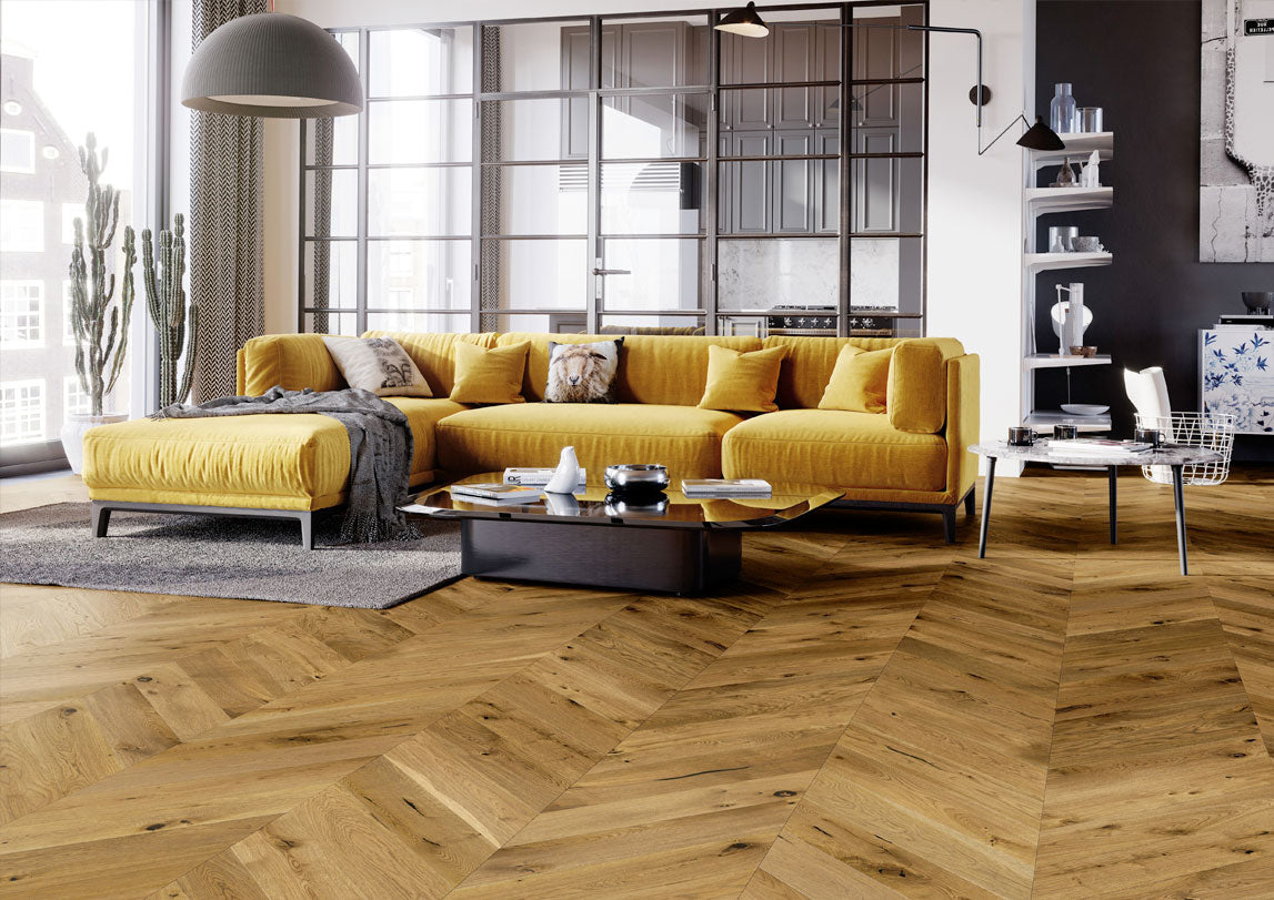 Hardwood ESTATE ART130-CHEVEST Artistry Chevron
