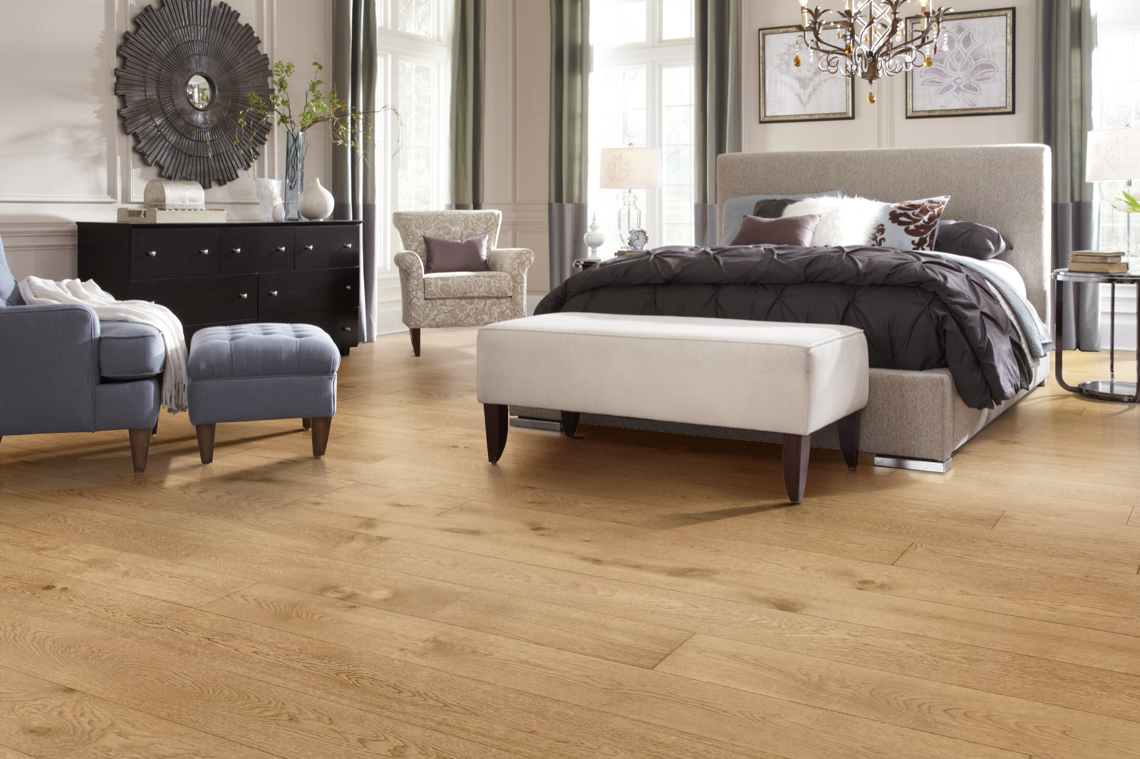 Hardwood Flaxen Prospect Park HPLV07AM1 Prospect Park and Park City Lattitude Collection