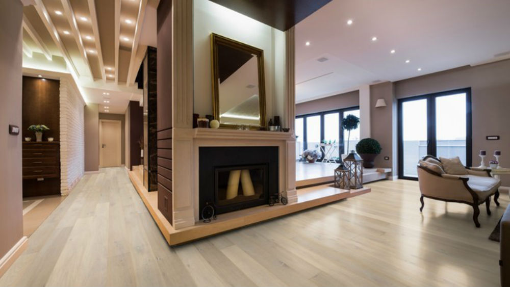 Hardwood Lucca Rustic European White Oak Floor Art Wide Plank Collection