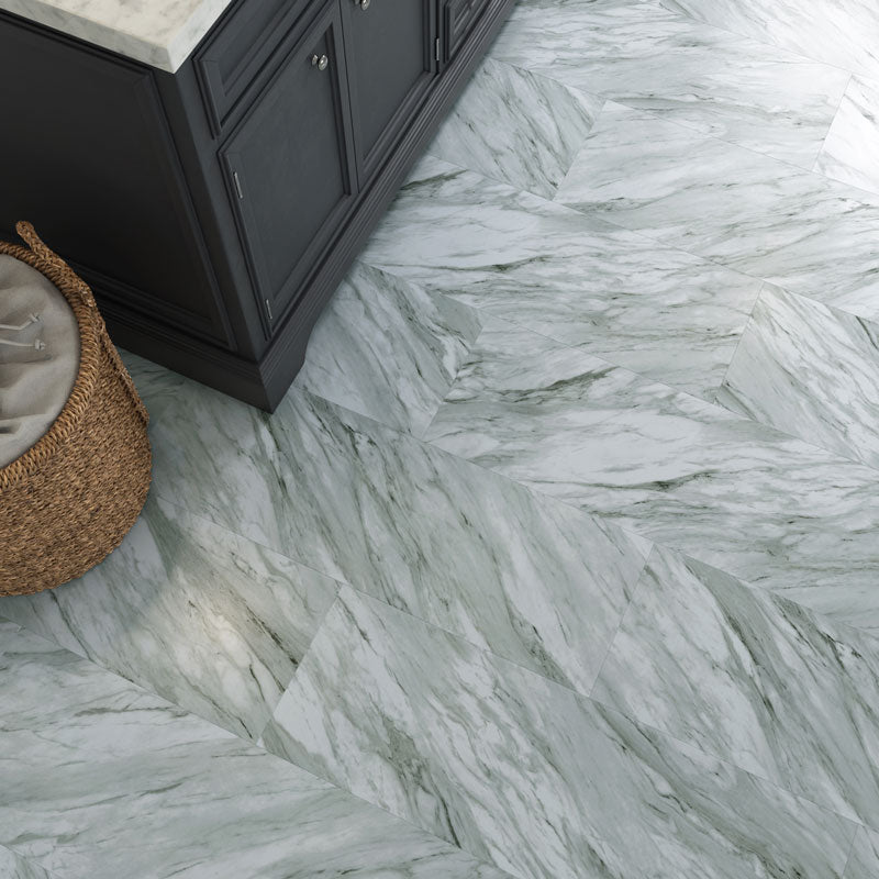 Vinyl Nickel NST441 SERENBE GLUE DOWN 12" X 24" - TILE