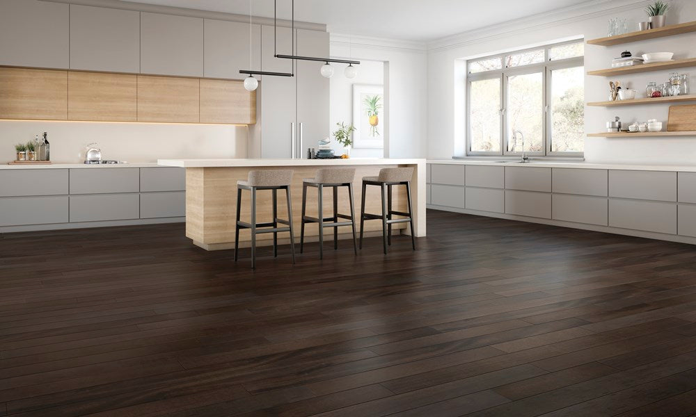 Hardwood Tigerwood Midnight Solid 3/4" X 5 1/2" TW3452111 Solido Collection