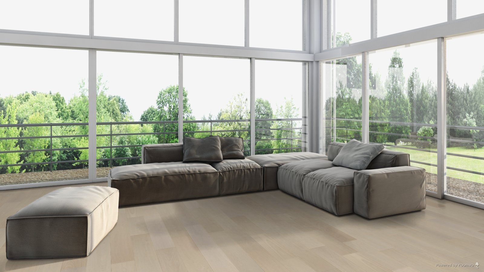 Hardwood Winter Palace Select Grade OPUS9W4 Opus Wire Brush Oak Collection