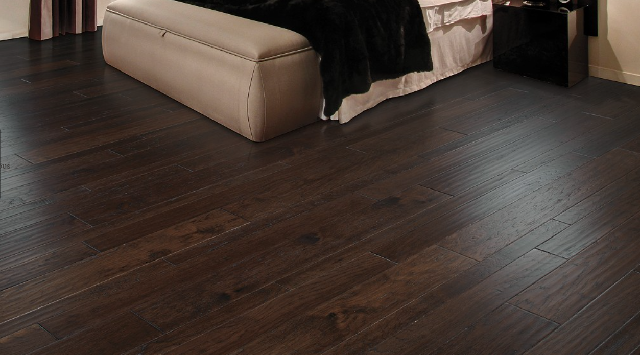 Hardwood Espresso Hickory Weathered Portrait
