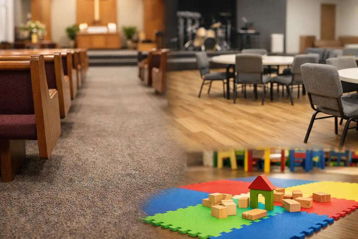 Flooring Options for Churches That Serve Every Space