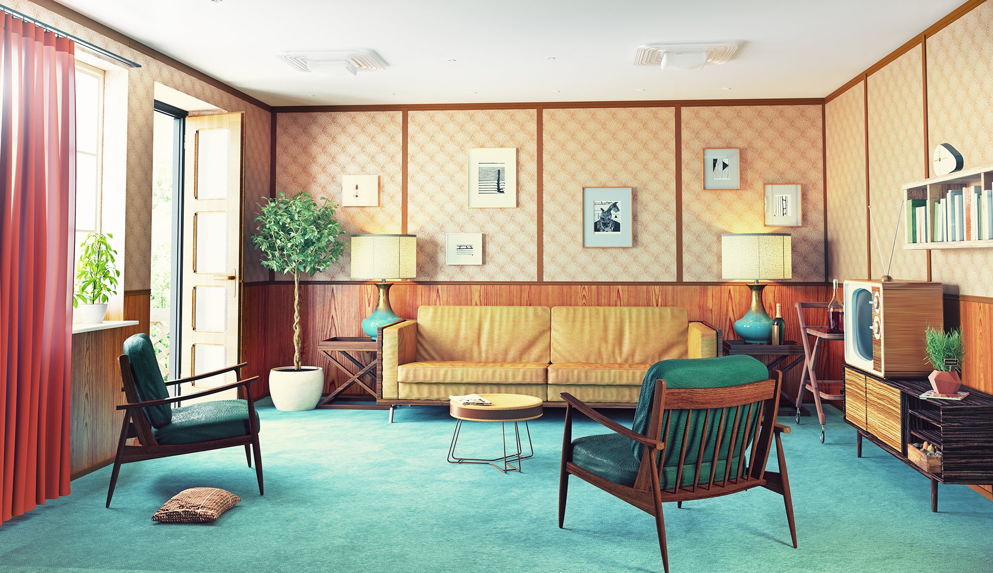 Retro Revival: Embracing the Timeless Charm of 1970s Interior Design