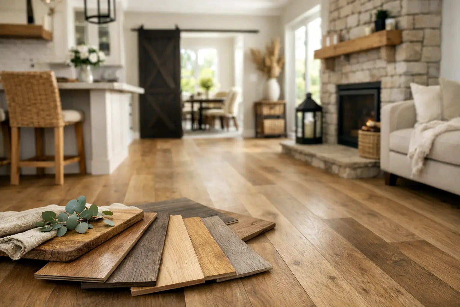 Best Flooring for Modern Farmhouse Designs