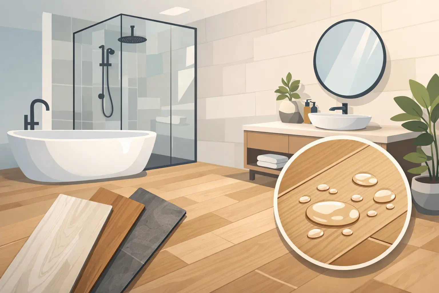 Best Luxury Vinyl Flooring for Bathrooms