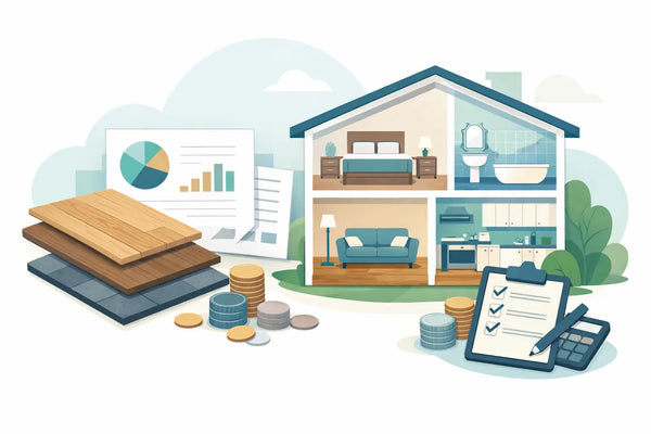 Whole House Flooring Budget Example