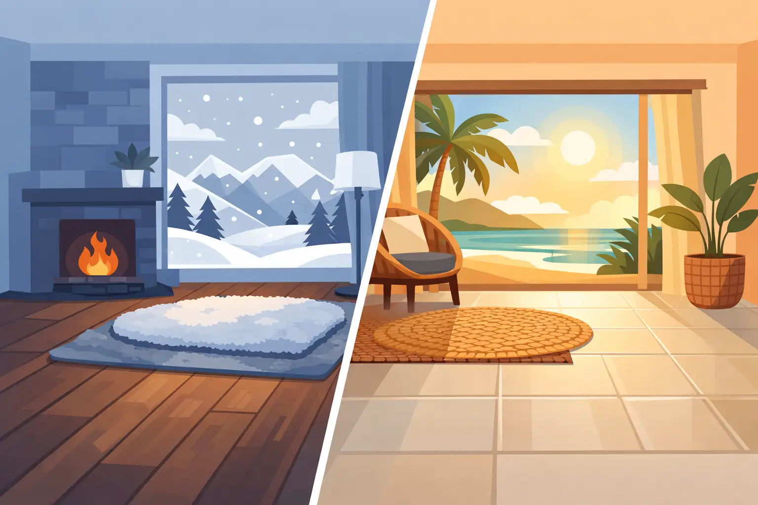 Best Flooring for Cold States vs Warm States
