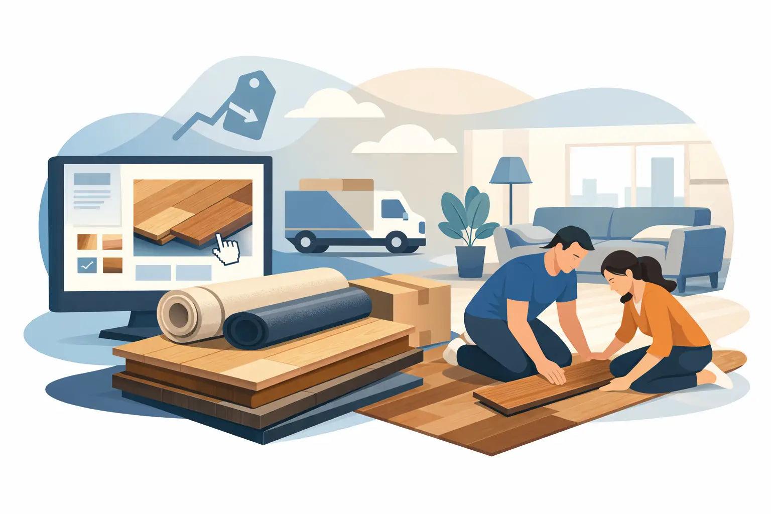 Premium Flooring Without Showroom Markup